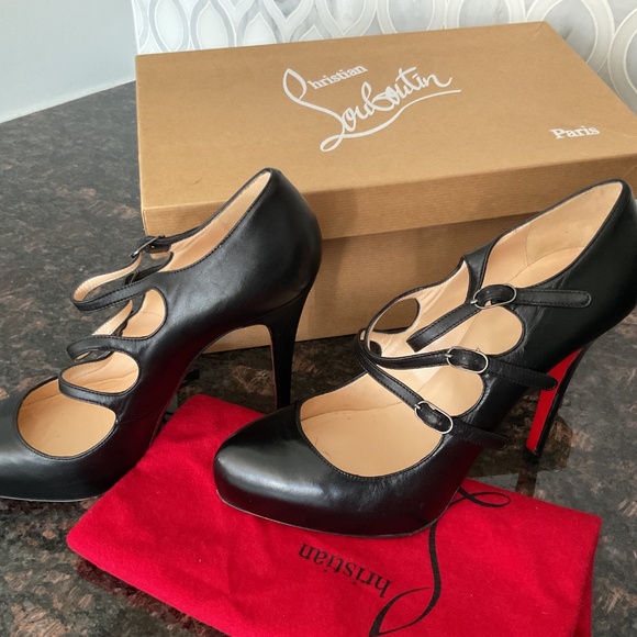 Christian Louboutin Lillian 120 Nappa, black, size 38.5. - Picture 3 of 15